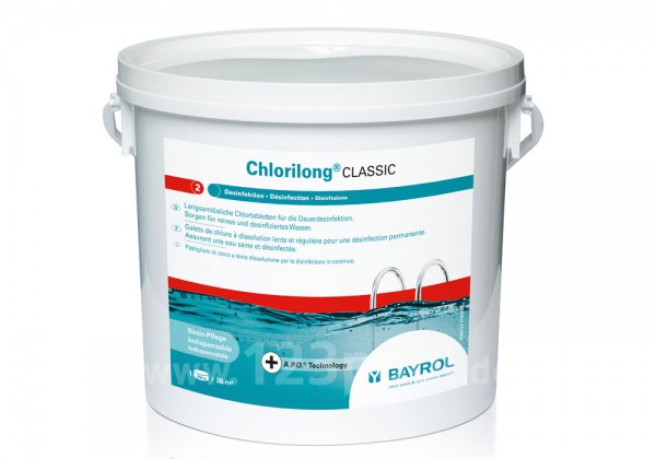 BAYROL Chlorilong CLASSIC langsamlösliche Chlortabletten