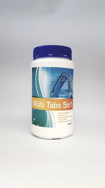 Chlor Multi-Tabs 5 in 1; 200 g-Tabletten