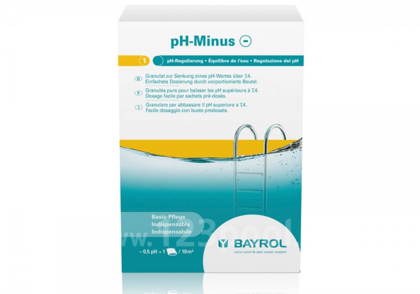 BAYROL pH-Minus zur Senkung des pH-Wertes