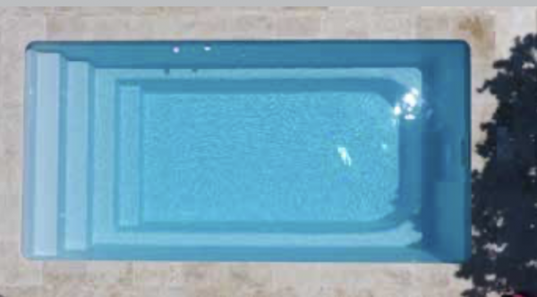 GFK-Pool COBALT 8 mit Technik-Paket und Wärmepumpe 800 x 350 x 146 cm