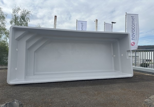 GFK-Pool ANAÏS 6 mit Technik-Paket 650 x 275 x 150 cm