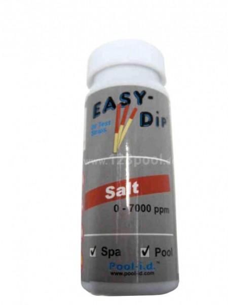 Wassertest EASY DIP SALZ Teststreifen zur Messung des Salzgehaltes (NaCl)